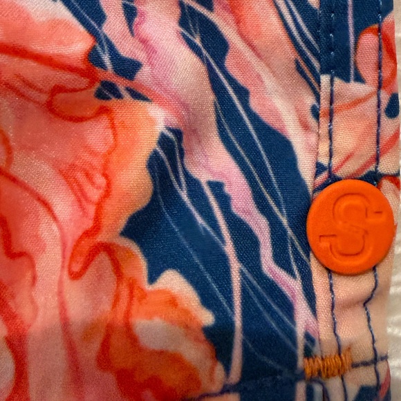 NWOT Swims Bari Jellyfish Swim Shorts Men's Medium Blue Elastic Drawstring Waist - Picture 7 of 14